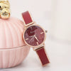 Women's Alloy Watch Round Dial Fashion Trendy Waterproof