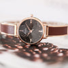 Women's Alloy Watch Round Dial Fashion Trendy Waterproof