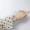 Women's Alloy Watch With Blue Butterfly Design Simple Elegant Fashion Style