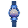 Women's Alloy Watch With Magnet Buckle And Round Dial Leisure Style