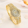 Women's Alloy Watch With Round Dial And Stainless Steel Clasp Leisure Style