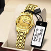 Women's Alloy Waterproof Quartz Watch Business Style Round Dial