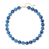 Women's Ancient Style Geometric Resin Beaded Necklace With Electroplated Detail Fashion Clavicle Chain Jewelry