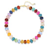 Women's Ancient Style Geometric Resin Beaded Necklace With Electroplated Detail Fashion Clavicle Chain Jewelry