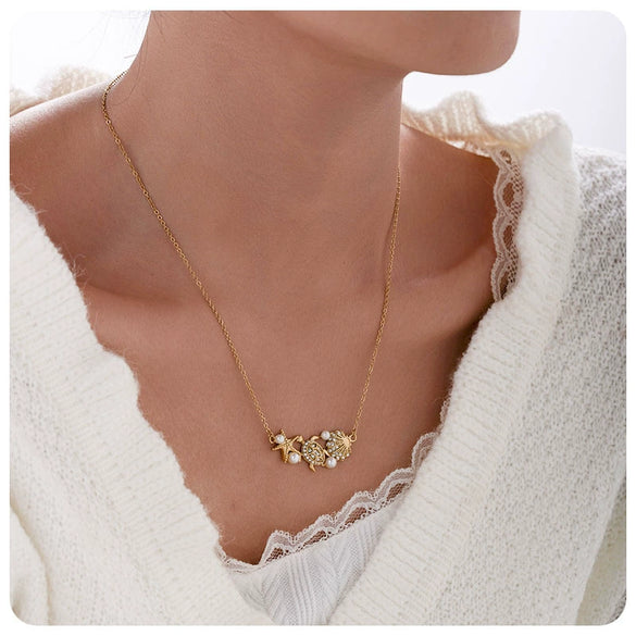 Women's Animals Pattern Stainless Steel Titanium Steel Electroplating Necklace