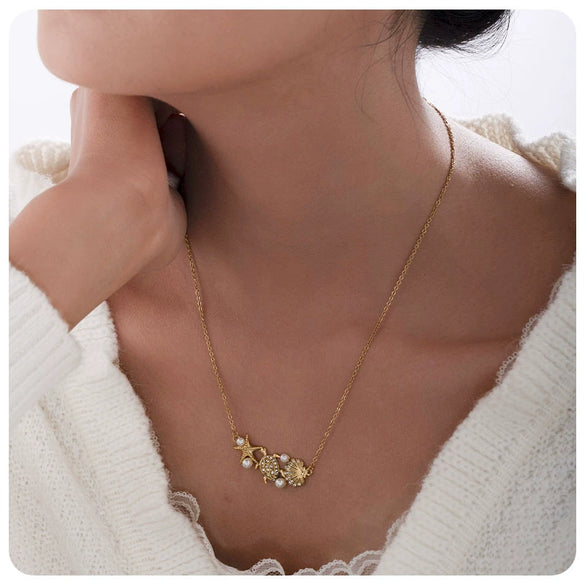 Women's Animals Pattern Stainless Steel Titanium Steel Electroplating Necklace