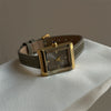 Women's Antique Retro Watch With Pu Belt And Metal Case