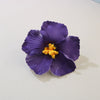 Women's Artificial Leather Handmade Simulation Egg Flower Side Clip Hair Accessories