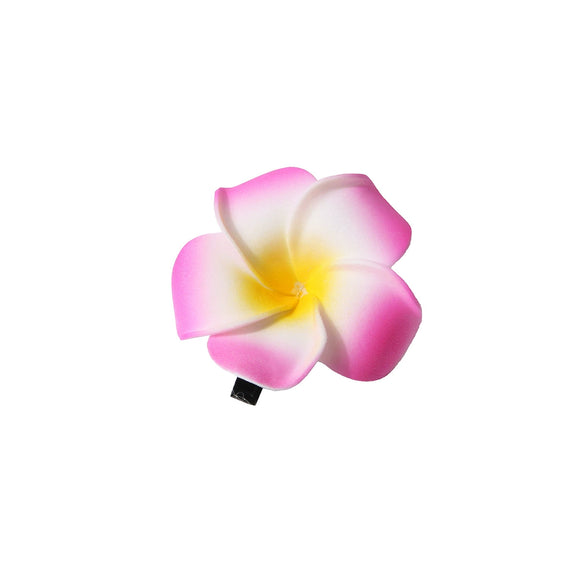 Women's Artificial Leather Handmade Simulation Egg Flower Side Clip Hair Accessories