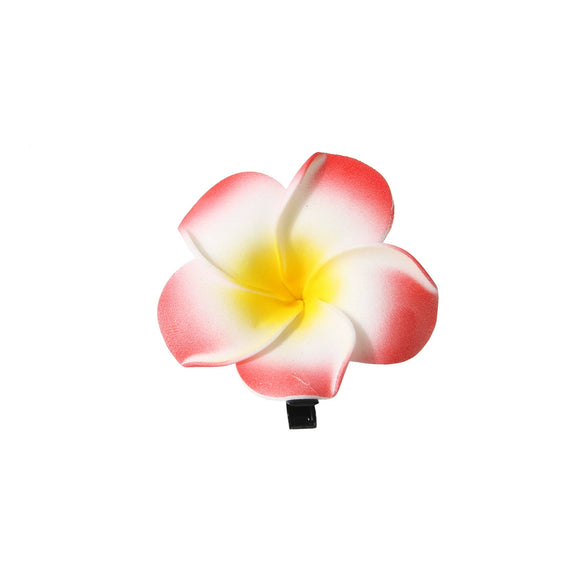 Women's Artificial Leather Handmade Simulation Egg Flower Side Clip Hair Accessories