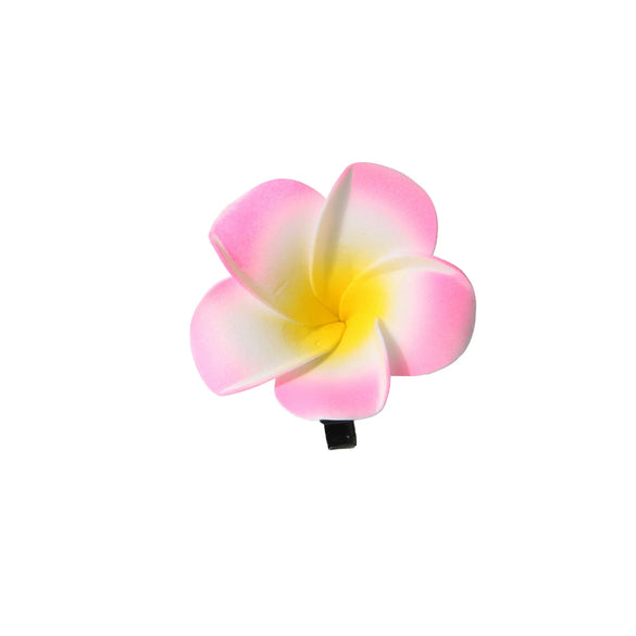 Women's Artificial Leather Handmade Simulation Egg Flower Side Clip Hair Accessories