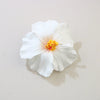 Women's Artificial Leather Handmade Simulation Egg Flower Side Clip Hair Accessories