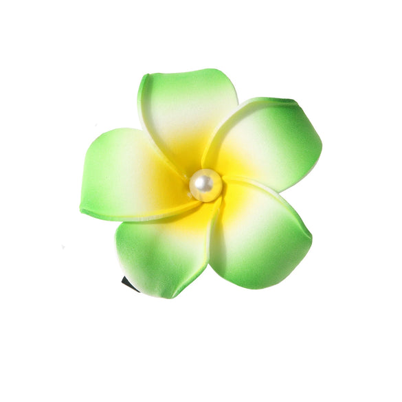 Women's Artificial Leather Handmade Simulation Egg Flower Side Clip Hair Accessories