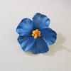 Women's Artificial Leather Handmade Simulation Egg Flower Side Clip Hair Accessories