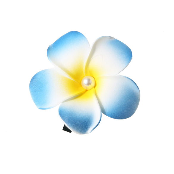 Women's Artificial Leather Handmade Simulation Egg Flower Side Clip Hair Accessories