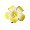 Women's Artificial Leather Handmade Simulation Egg Flower Side Clip Hair Accessories
