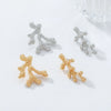 Women's Asymmetrical Fashion Geometric Zinc Alloy Earrings With Electroplating