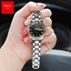 Women's Automatic Movement Watch Steel Case And Strap Round Dial Waterproof Luminous