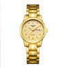 Women's Automatic Nonmechanical Fashion Watch Alloy Case And Strap Round Dial Waterproof