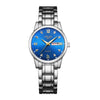Women's Automatic Nonmechanical Fashion Watch Alloy Case And Strap Round Dial Waterproof