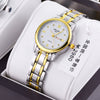 Women's Automatic Nonmechanical Fashion Watch Alloy Case And Strap Round Dial Waterproof