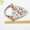 Women's Baotou Triangular Cloth Headscarf With Geometric Pattern And Elastical Band
