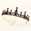 Women's Baroque Rhinestone Crown Alloy Headband Bridal Hair Accessory For Wedding And Photography