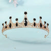 Women's Baroque Rhinestone Crown Alloy Headband Bridal Hair Accessory For Wedding And Photography