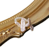 Women's Baroque Style Adjustable Ring With Natural Freshwater Specialshaped Pearls And Geometric Pattern Electroplated