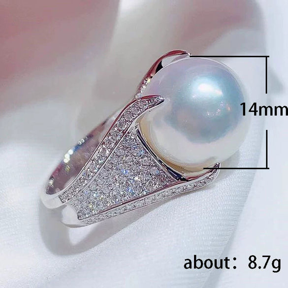 Women's Baroque Style Copper Bracelet With Zircon And Artificial Pearl