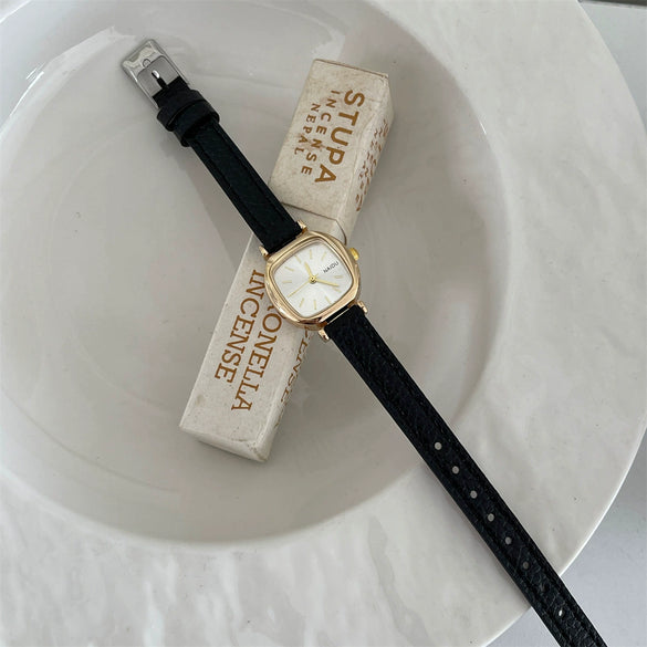 Women's Belt Watch Alloy Case Belt Strap Square Dial Fashion Style