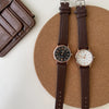 Women's Belt Watch Alloy Case Ordinary Glass Mirror Retro Round Dial Leisure Style