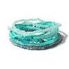 Women's Bohemian Handmade Pearl Geometric Multilayer Elastic Beaded Bracelet