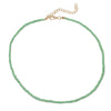 Women's Bohemian Handmade Rice Bead Geometric Short Choker Necklace
