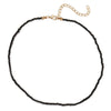 Women's Bohemian Handmade Rice Bead Geometric Short Choker Necklace