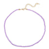 Women's Bohemian Handmade Rice Bead Geometric Short Choker Necklace