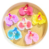 Women's Bohemian Style Fabric Hibiscus Flower Handmade Duckbill Clip Hairpin