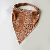 Women's Bohemian Style Geometric Fabric Turban Headband Paisley Elastic Hair Scarf Large Triangle Head Scarf