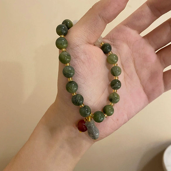 Women's Bohemian Style Handmade Multi Layer Rice Beads Geometric Bracelet Jewelry