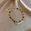 Women's Bohemian Style Handmade Multi Layer Rice Beads Geometric Bracelet Jewelry