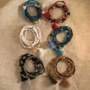Women's Bohemian Style Handmade Multi Layer Rice Beads Geometric Bracelet Jewelry