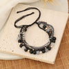 Women's Bohemian Woven Bracelet With Rice Beads And Dripping Oil Treatment Original Design