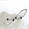 Women's Bow Hairpin Set With Zircon And Freshwater Pearl Accents Copper Hair Accessories