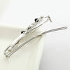 Women's Bow Hairpin Set With Zircon And Freshwater Pearl Accents Copper Hair Accessories