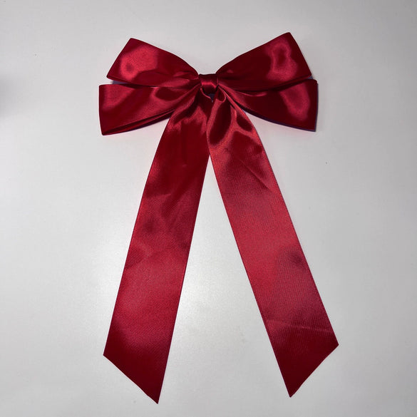 Women's Bow Hairpins Fabric Polyester Purely Handmade Duckbill Clip Hair Accessories