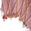 Women's Bow Style Copper And 925 Silver Electroplated Necklace