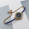 Women's Bracelet Watch Alloy Case Stainless Steel Strap Round Dial Leisure Style