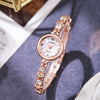 Women's Bracelet Watch Alloy Peach Heart Shape