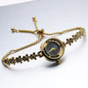 Women's Bracelet Watch Leisure Style Alloy Case Stainless Steel Strap Round Dial