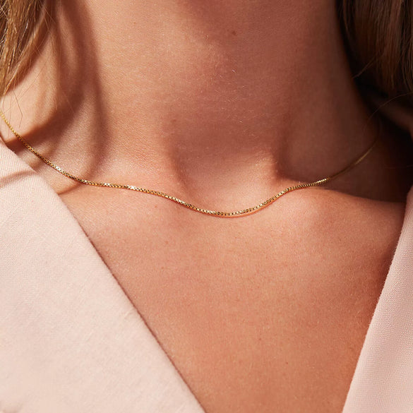 Women's Brass Snake Shaped Multi Layer Necklace With Geometric Pendant Electroplated Fashion Jewelry Gift